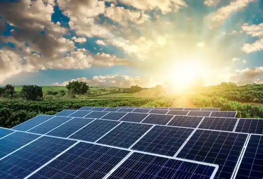 Solar power farms in India are on an upswing, according to Crisil