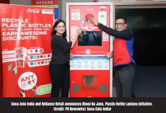 Coca-Cola India Partners with Reliance Retail for PET Container Recycling